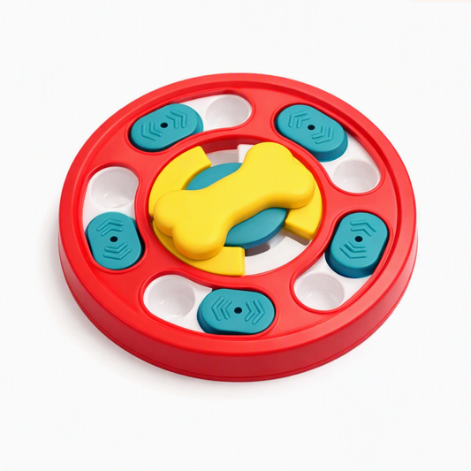 Dog Puzzle Feeder – Slide-and-Find Treat Game for Busy Minds